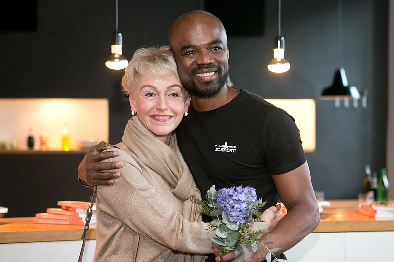 Dalia Brenciūtė ir Jeanas Claude'as Edorhas