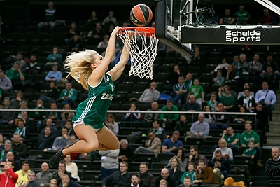 „Žalgirio“ šokėjų pasirodymas