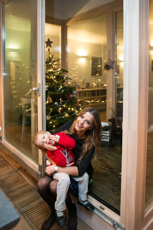 Vaida Skaisgirė papuošė namus šventėms