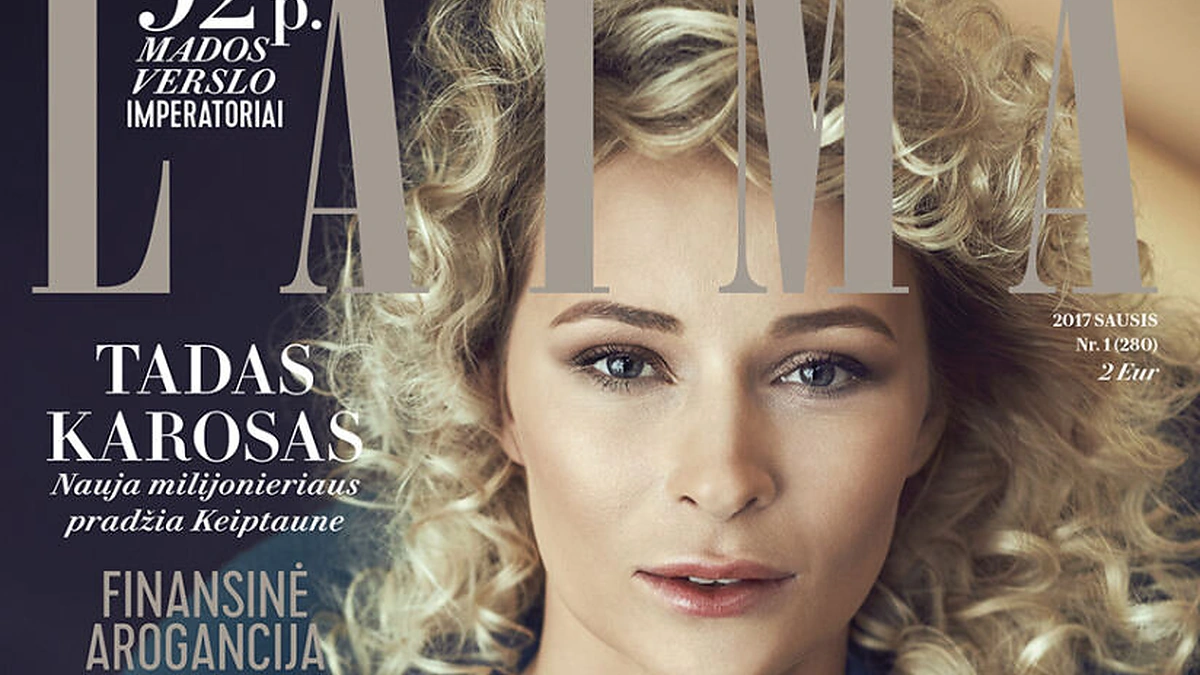 Žurnalo „Laima“ 2017 m. sausio mėnesio viršelis
