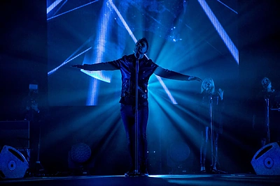 „DePe Show“ koncerto Vilniuje akimirka