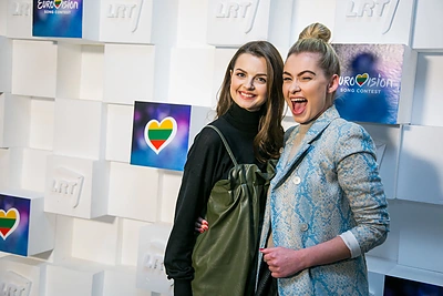Gabrielė Martirosianaitė ir Ieva Stasiulevičiūtė