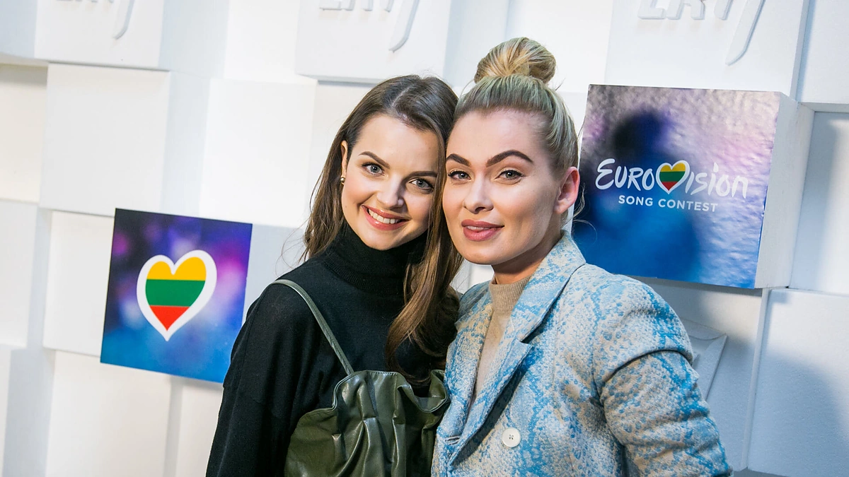 Gabrielė Martirosianaitė ir Ieva Stasiulevičiūtė