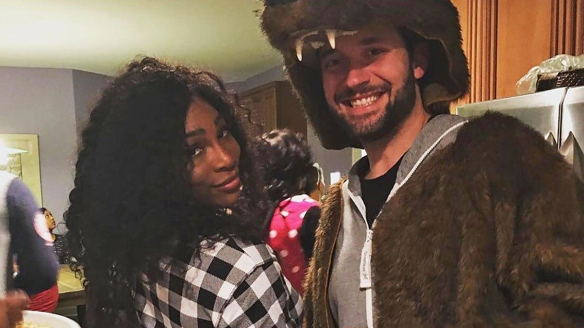 Serena Williams ir Alexis Ohanianas