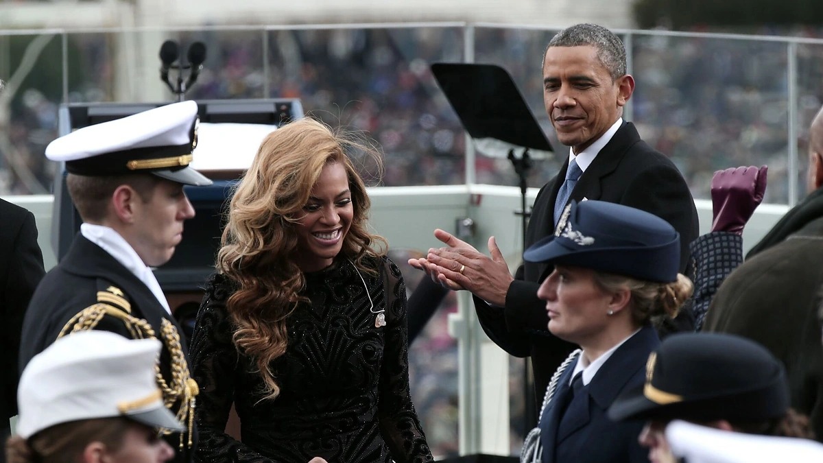 Beyonce ir Barackas Obama