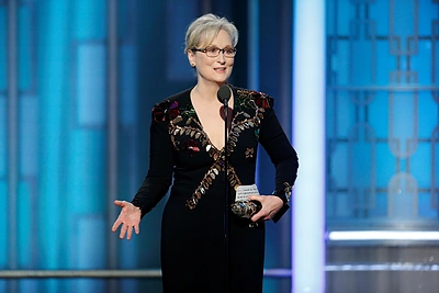 Meryl Streep „Auksinių gaublių“ kalba sukėlė ažiotažą: nepagailėjo kritikos Donaldui Trumpui