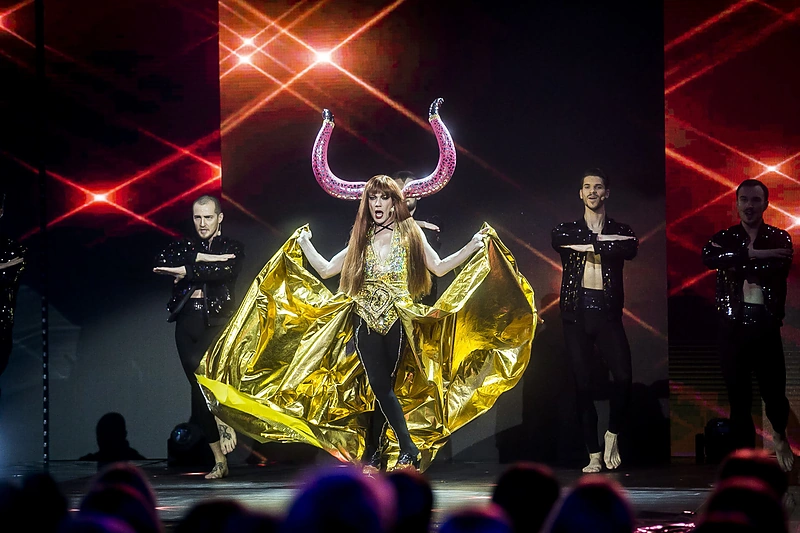 Skandalingoji Lolita Zero pristatė eurovizinę dainą „Get Frighten“: įvertinkite