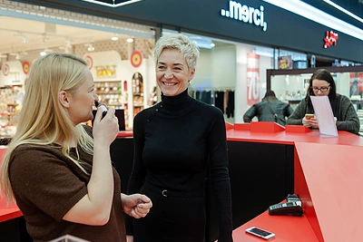 Rasa Tapinienė ir Rima Olberkytė-Stankus