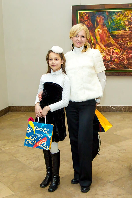 Violeta Malevska su dukra Paule