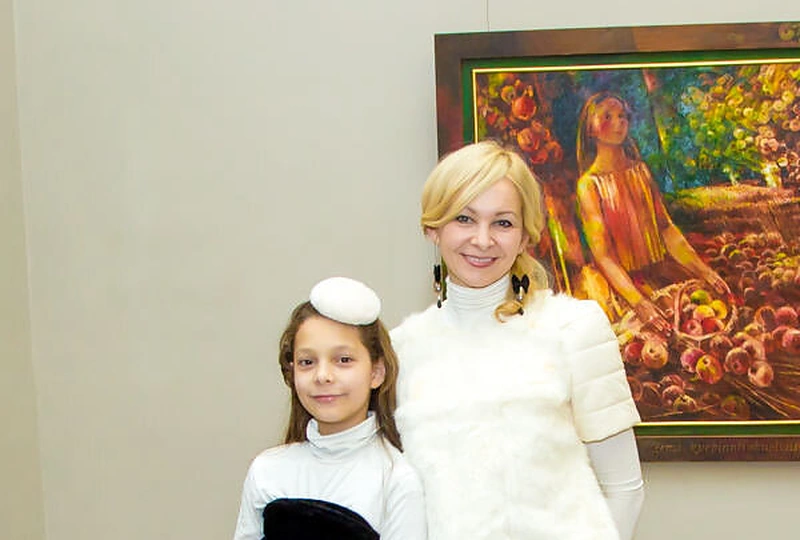 Violeta Malevska su dukra Paule