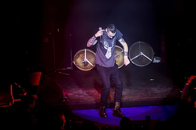 Lietuvos hiphopo muzikos apdovanojimų akimirka