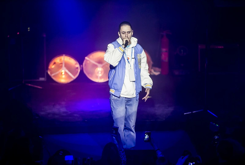 Lietuvos hiphopo muzikos apdovanojimų akimirka