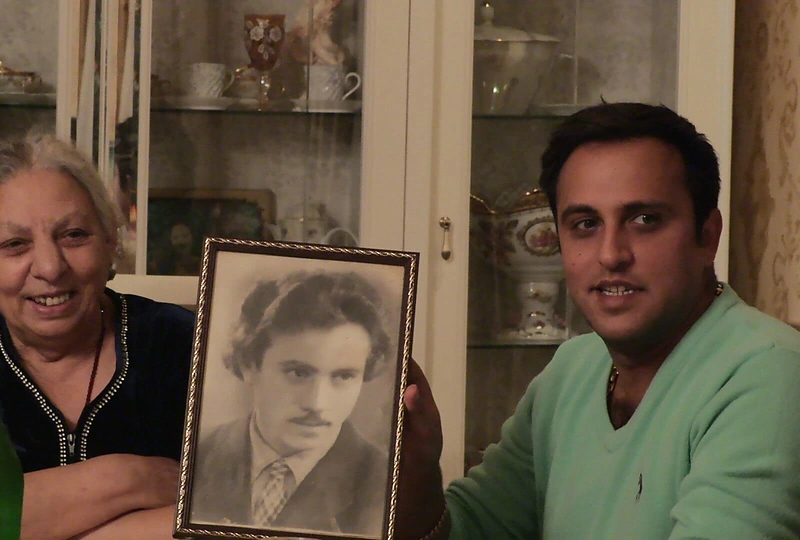 Radžis aplankė giminių kapus