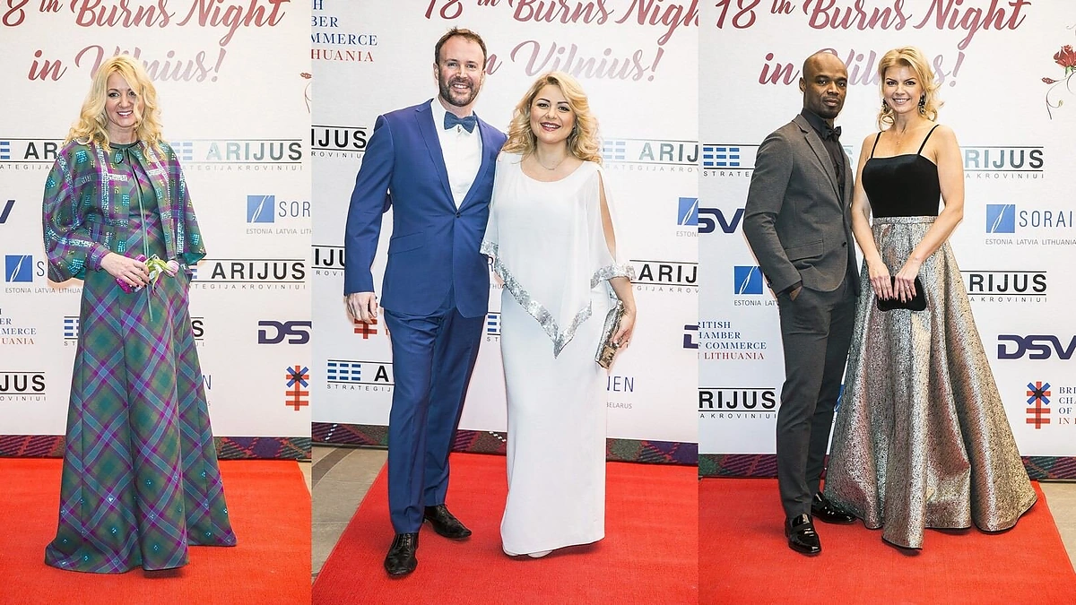 „Burnso nakties“ šventės svečiai.