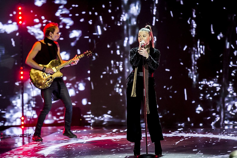 Atrankos į „Euroviziją“ akimirka