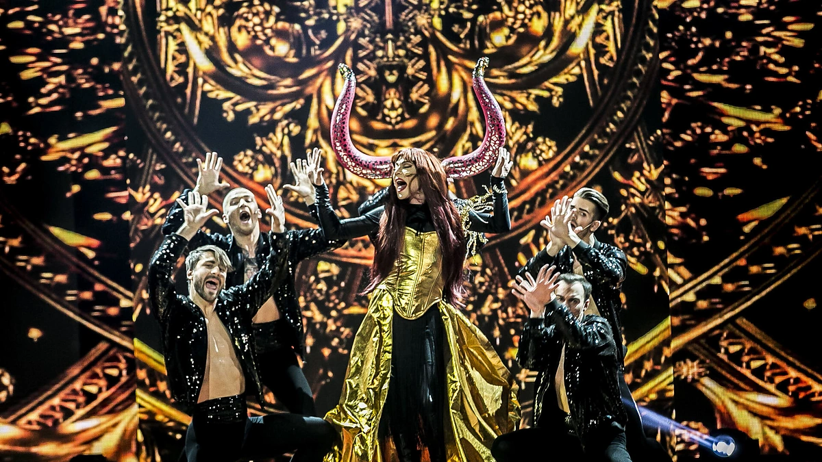 Atrankos į „Euroviziją“ akimirka