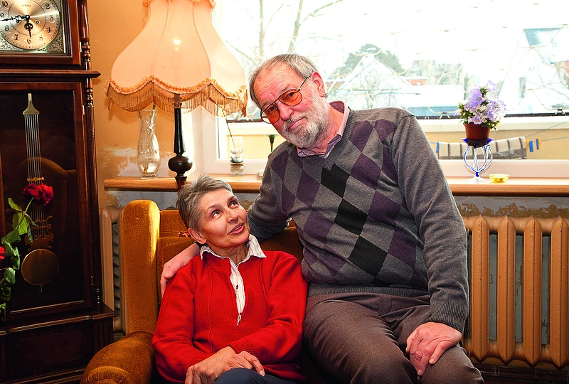 Eugenija Bajorytė ir Regimantas Adomaitis