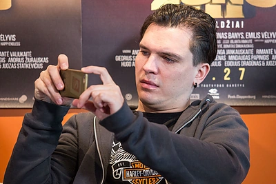 Filmo „Zero III“ spaudos konferencija