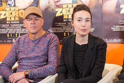 Filmo „Zero III“ spaudos konferencija