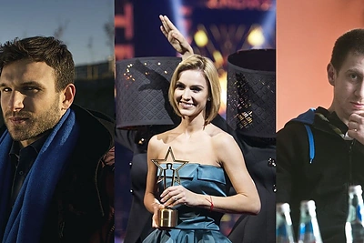 Netikėtas realybės šou vedėjų trio: Indrė Kavaliauskaitė-Morkūnienė, Vaidas Baumila ir Marius Repšys