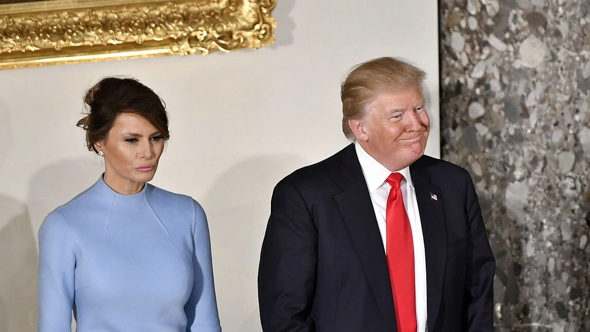 Melania ir Donaldas Trumpai