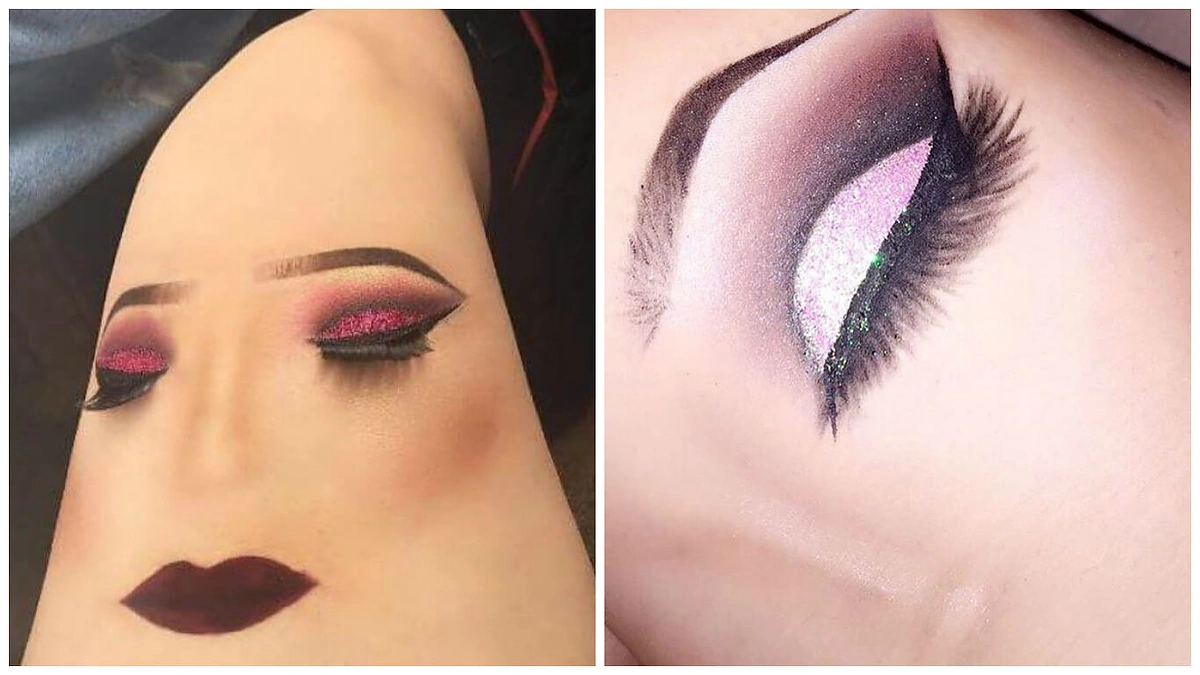 Makiažas ant šlaunies