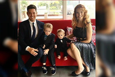 Dainininko Michaelo Bublé trejų metukų sūnus įveikė vėžį
