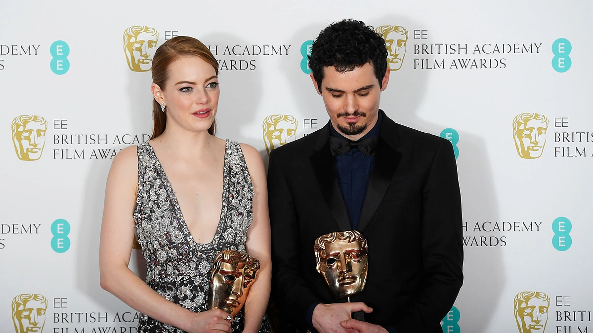 Emma Stone ir Damienas Chazelle'as