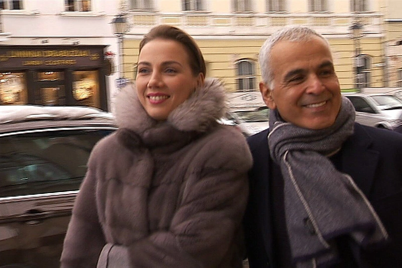 Marta Lukošiūtė su vyru Niro