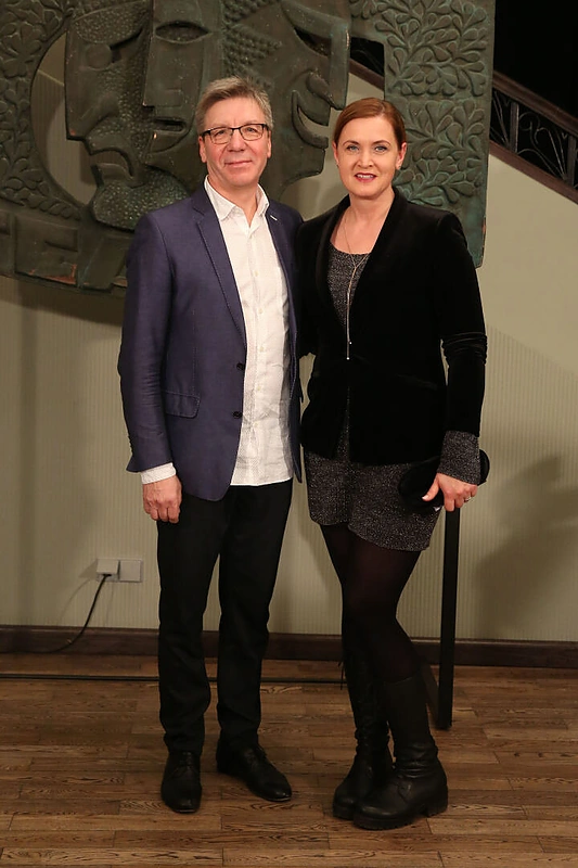 Daiva Rudokaitė su vyru Vytautu