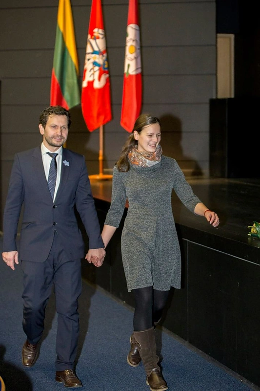 Robertas Šarknickas ir Agnė Motiejūnaitė-Šarknickienė / Asmeninio archyvo nuotr.