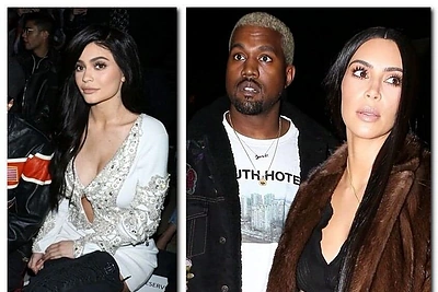 Reperio Kanye Westo užmojis - grėsmė žmonos seseriai Kylie Jenner