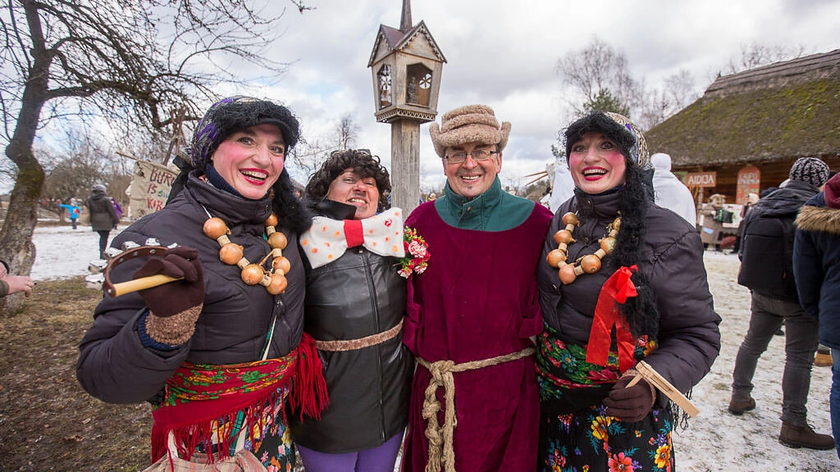 Užgavėnės Rumšiškėse