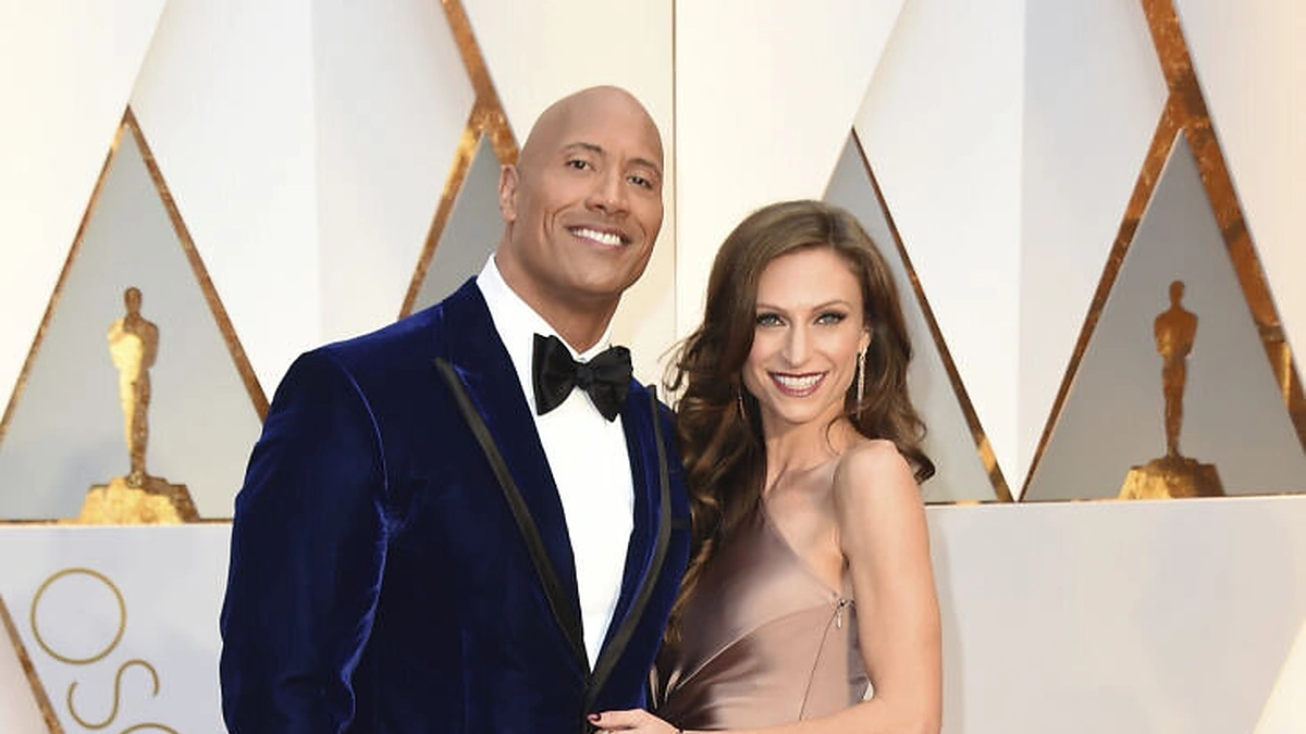 Lauren Hashian ir Dwayne'as Johnsonas