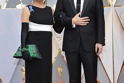 Lin Manuel-Miranda ir žmona