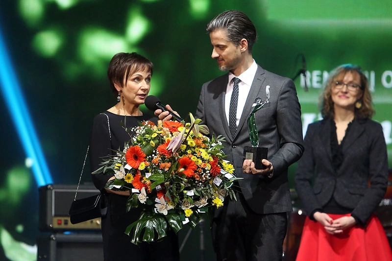 Apdovanojimų akimirka