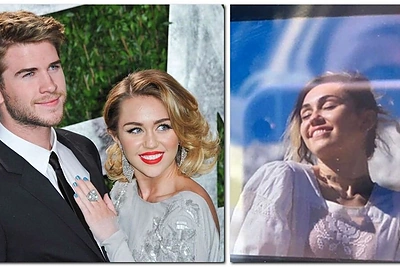 Išdavikiška tėvo nuotrauka: Miley Cyrus ir Liamas Hemsworthas slapta susituokė?