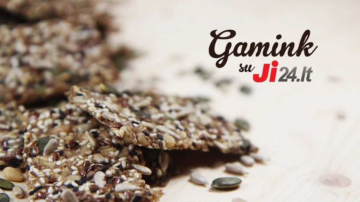 Traškūs sėklų duoniukai