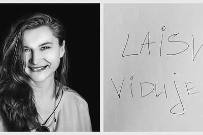 „Dėkingumo dienoraščio“ autorės Eglės Luotytės sumanyta fotosesija, kurios idėja, kad laimingi žmonės yra gražūs