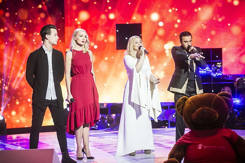 Paramos koncerto „Už vaikystę“ akimirka