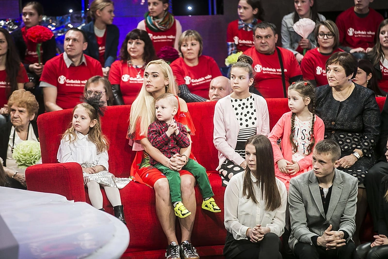 Paramos koncerto „Už vaikystę“ akimirka