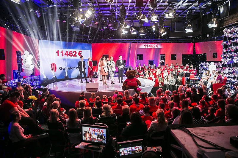 Paramos koncerto „Už vaikystę“ akimirka