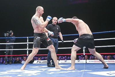 Pasaulio pankrationo čempionas Tomas Pakutinskas ringe