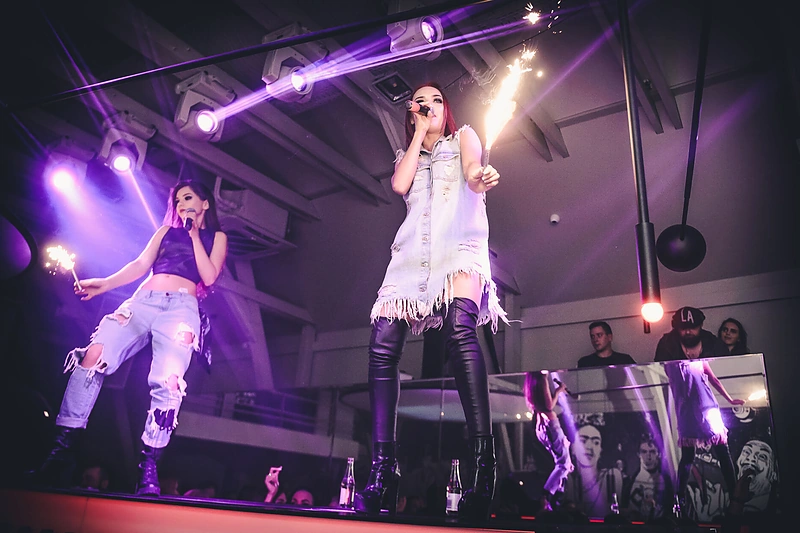 Akimirkos Kauno naktiniame klube „Agentūra“