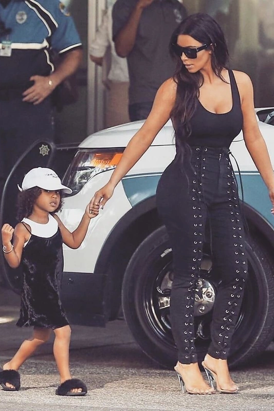 Kim Kardashian su dukra North