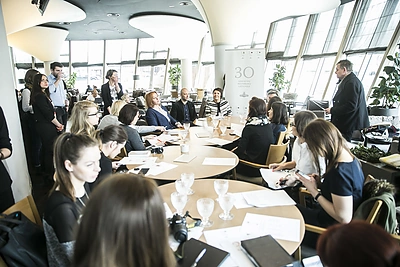 Konkurso „30 geriausių restoranų“ pristatymo akimirka