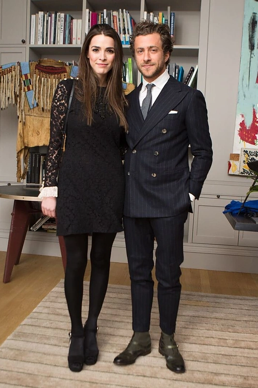 Annos Wintour duktė Bee Shaffer su su sužadėtiniu Francesco Carrozzini