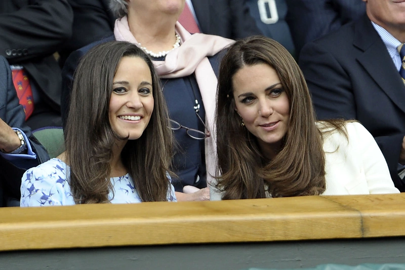 Kembridžo kunigaikštienė Catherine ir Pippa Middleton