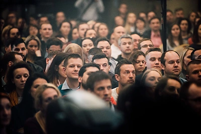 Monikos Linkytės koncerto akimirka