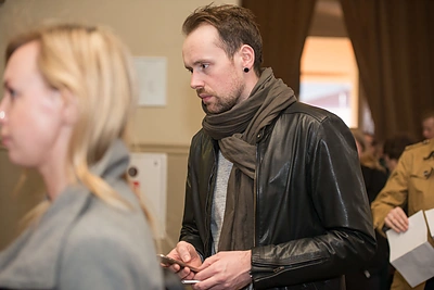 Monikos Linkytės koncerto akimirka